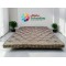 Sale Active 5 x 6 Feet Queen Size Box Type Cotton Double Bed Mattress For Back pain Relief | Rui ka Gadda - Golden Brown Color (60 x 72 Inch)